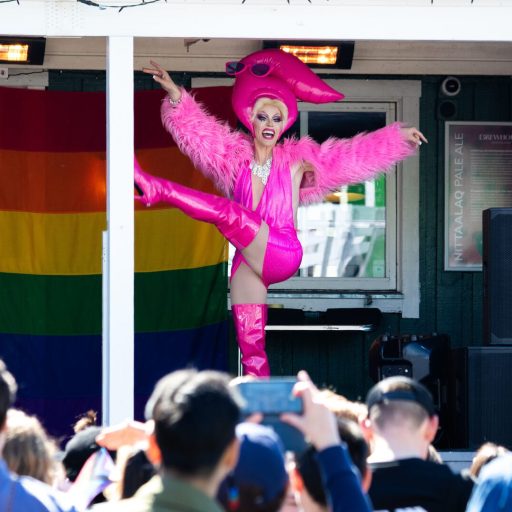 Udendørs scene Drag Show pt 2